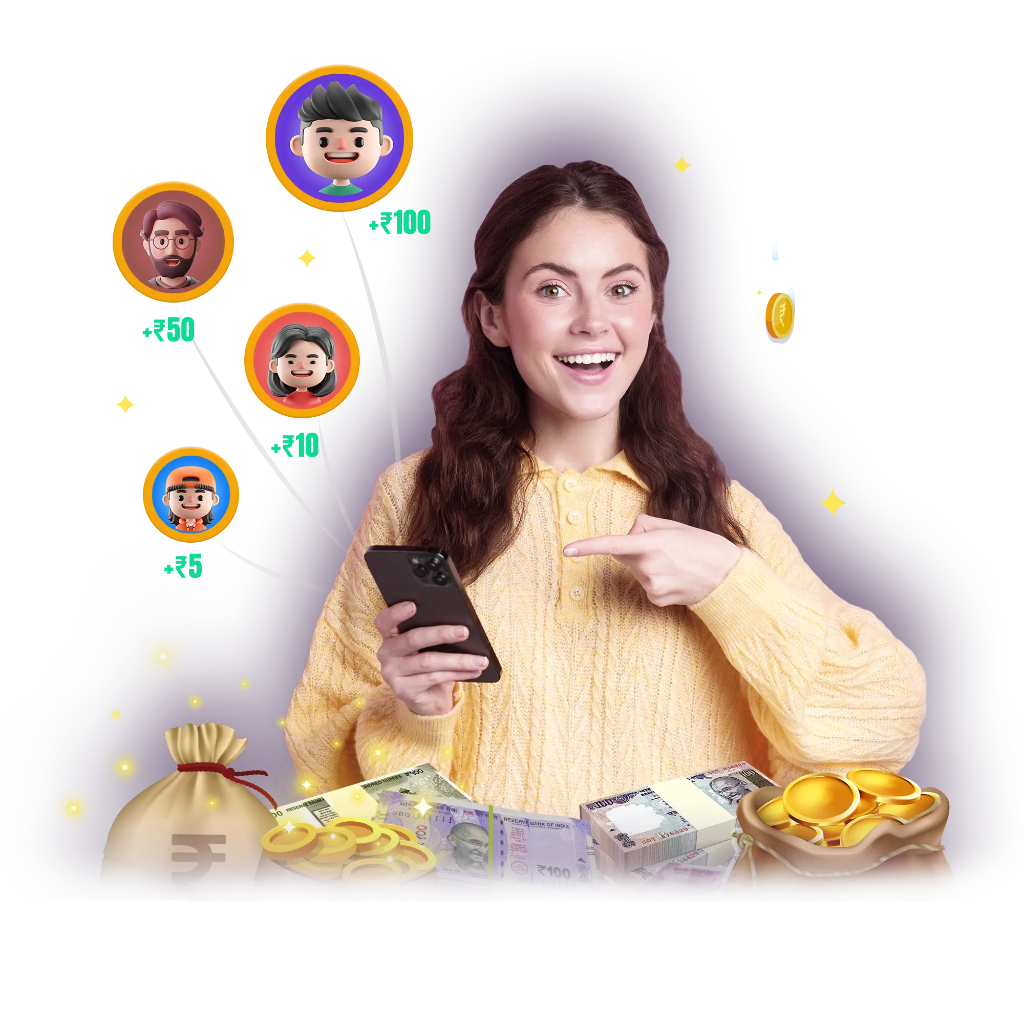 Refer & earn On Ludo Bheem